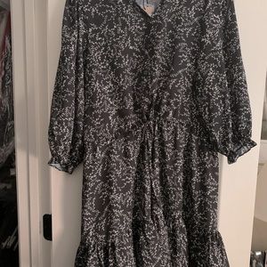 Rebecca Minkoff black & white dress